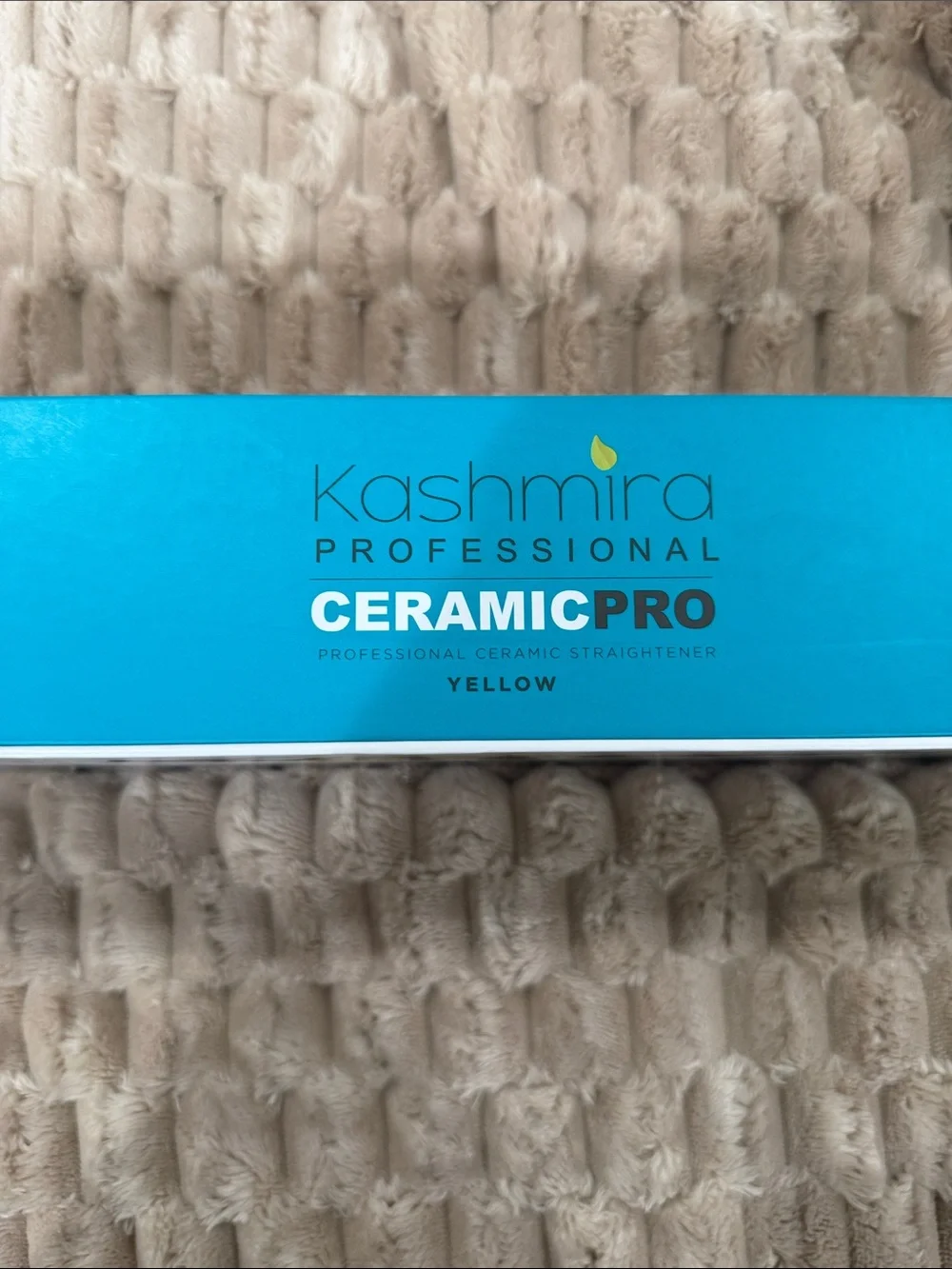 Kashmira CeramicPro Hair Straightener in Yellow NEW